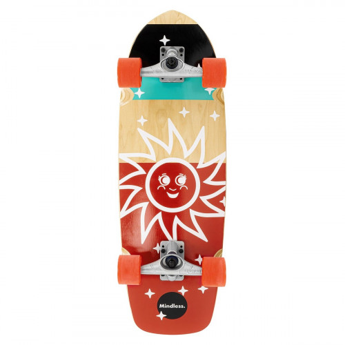 Сърф Скейт Mindless Soul 29.5 – Маневрен, Стабилен и Пъргав за „Сърфиране“ по Асфалта Сърф Скейт Mindless Soul 29.5 – Маневрен, Стабилен и Пъргав за „Сърфиране“ по Асфалта
